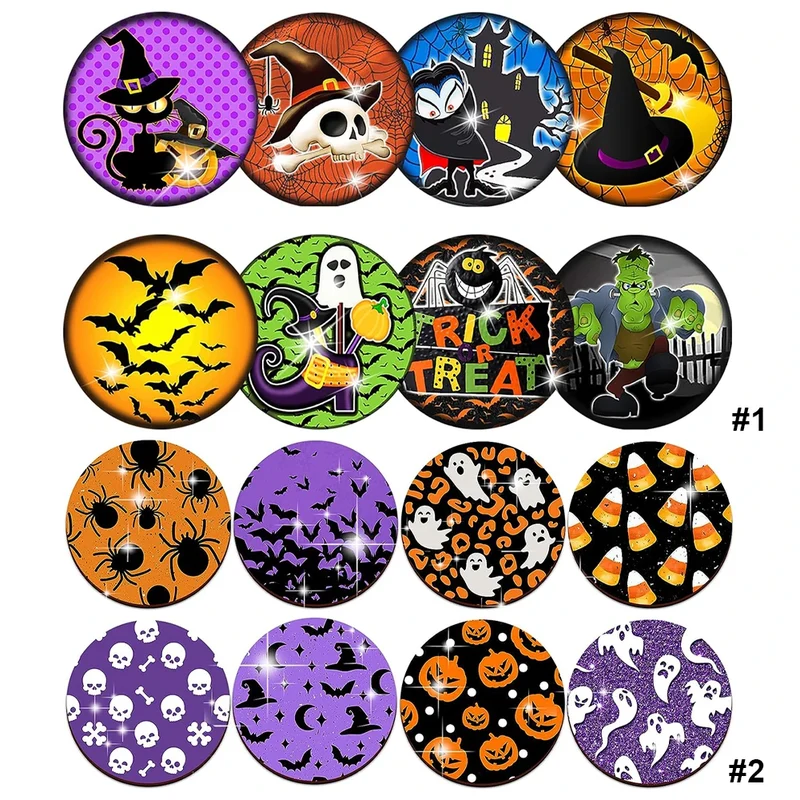 Halloween Characters DIY Diamond Painting Coasters