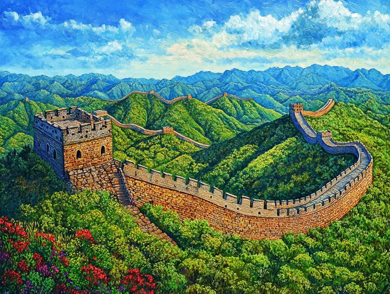 Breathtaking Great Wall of China