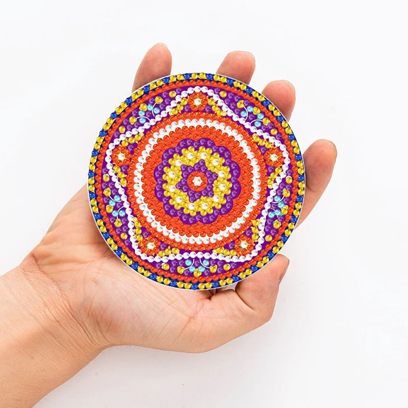 Mandala DIY Diamond Painting Coasters