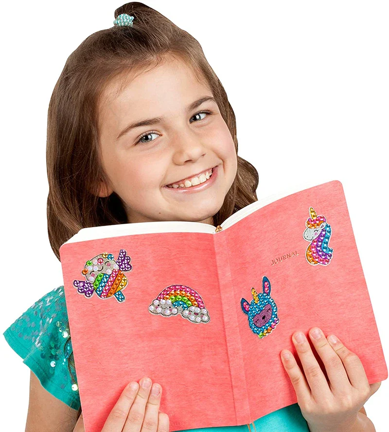 Diamond Painting Stickers For Kids (12 Pack)