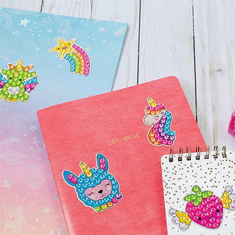 Diamond Painting Stickers For Kids (12 Pack)