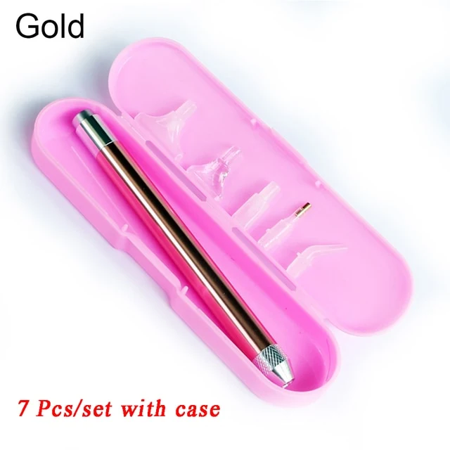 Flashlight Diamond Pen - 7 Piece Set