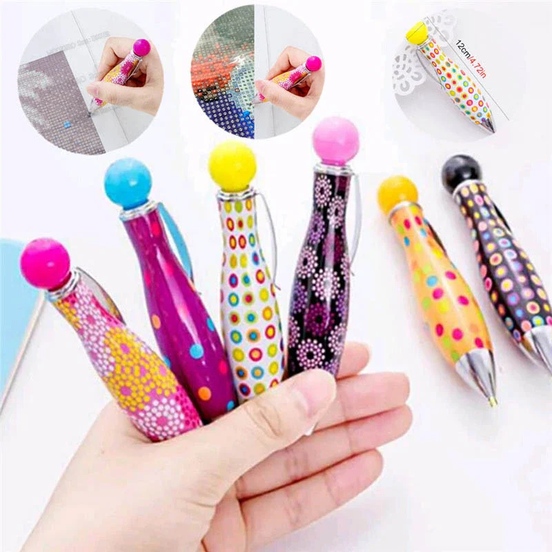 Ballpoint Wide-Grip Diamond Pen Mini