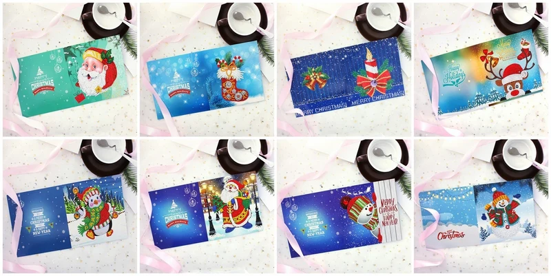 Mega Value Christmas Cards 3 - 8x Pack
