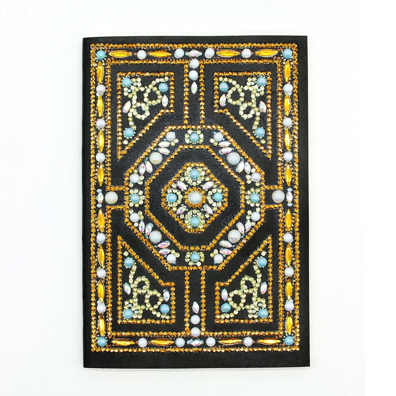 Gold Labyrinth Diamond Painting Journal