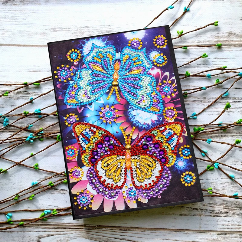Butterfly Romance Diamond Painting Journal
