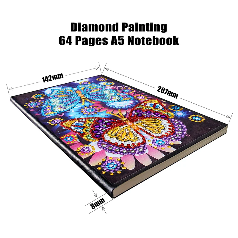 Butterfly Romance Diamond Painting Journal