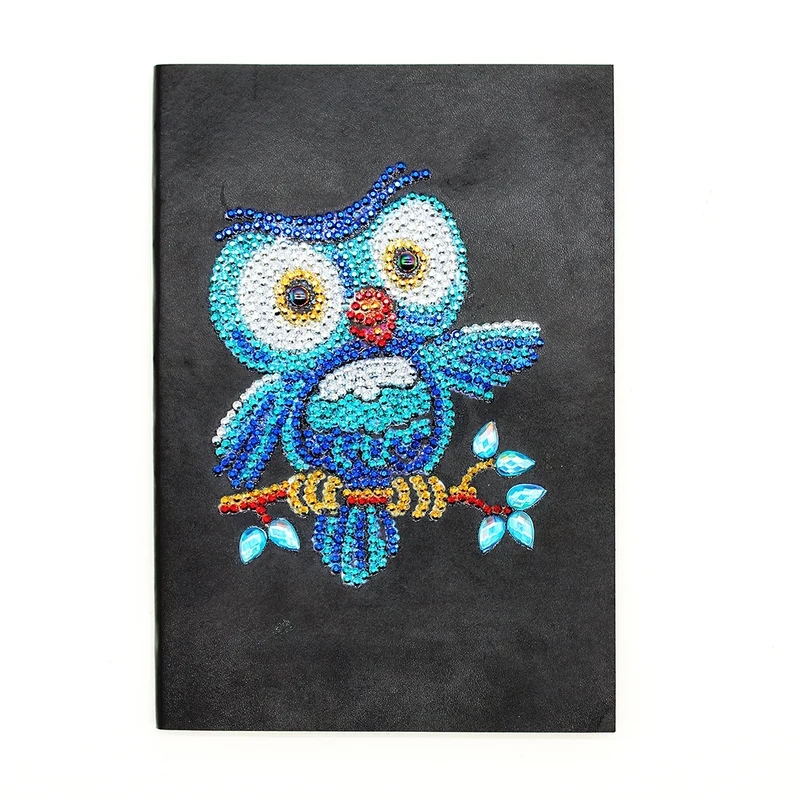 Blue Owl Diamond Painting Journal