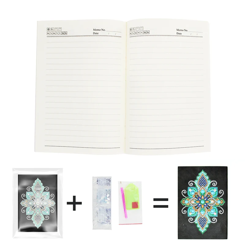 Blue Lotus Diamond Painting Journal