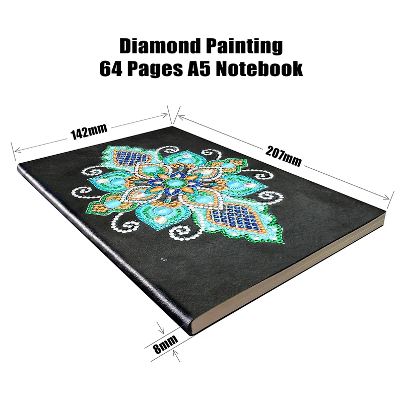 Blue Lotus Diamond Painting Journal