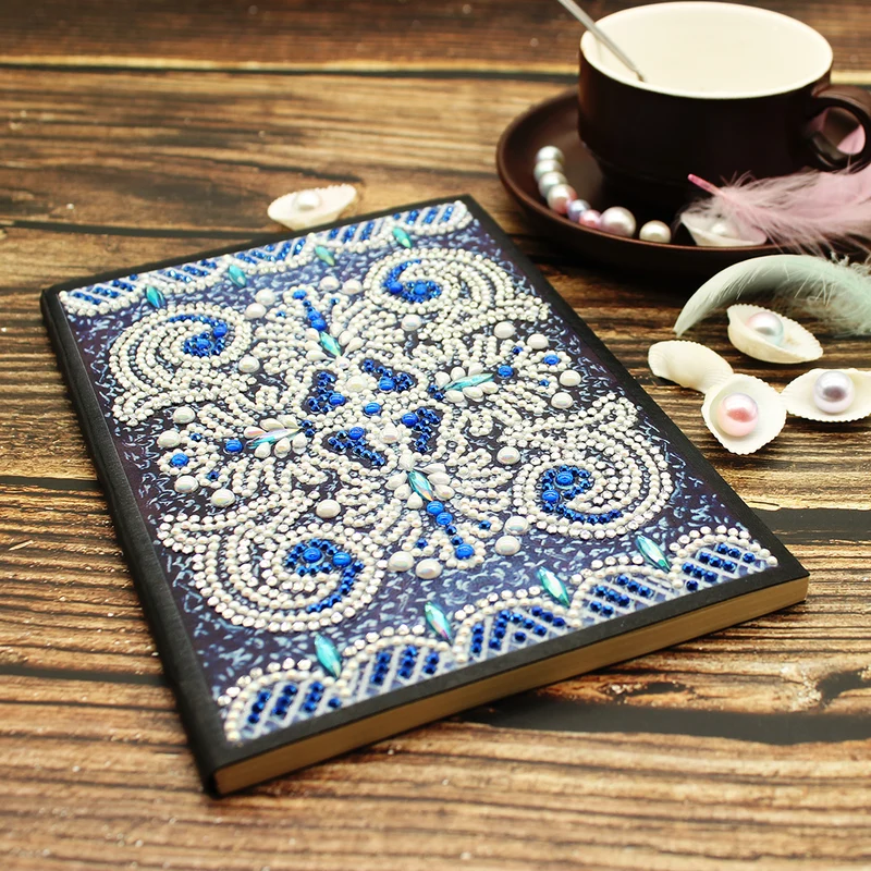 Shades Of Blue Diamond Painting Journal