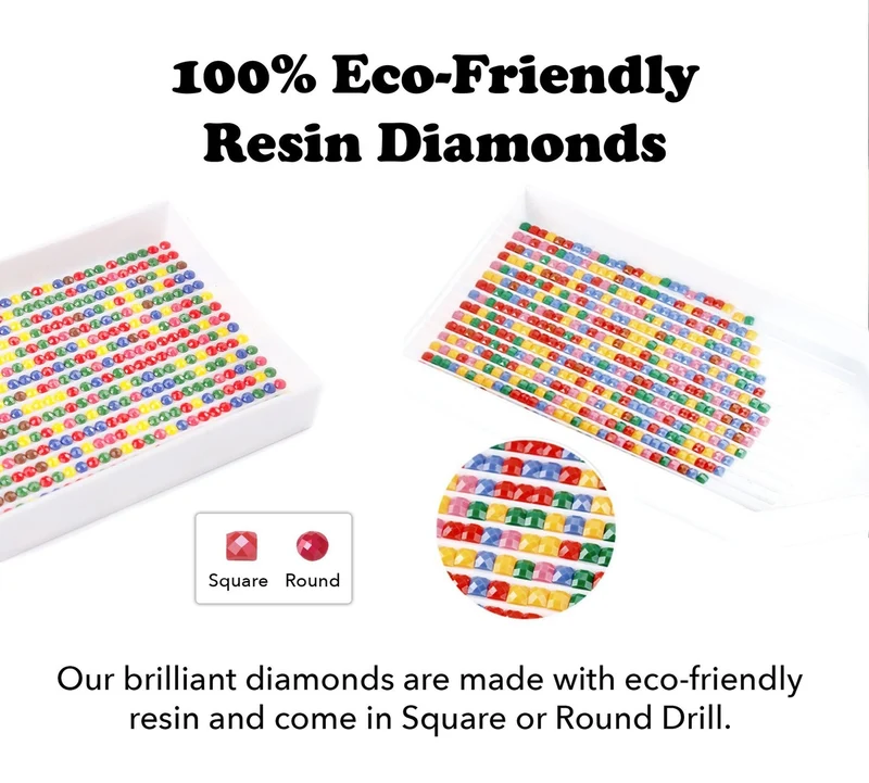 Custom Diamond Painting Kit - 3 Panels 1:1 (Full Drill)