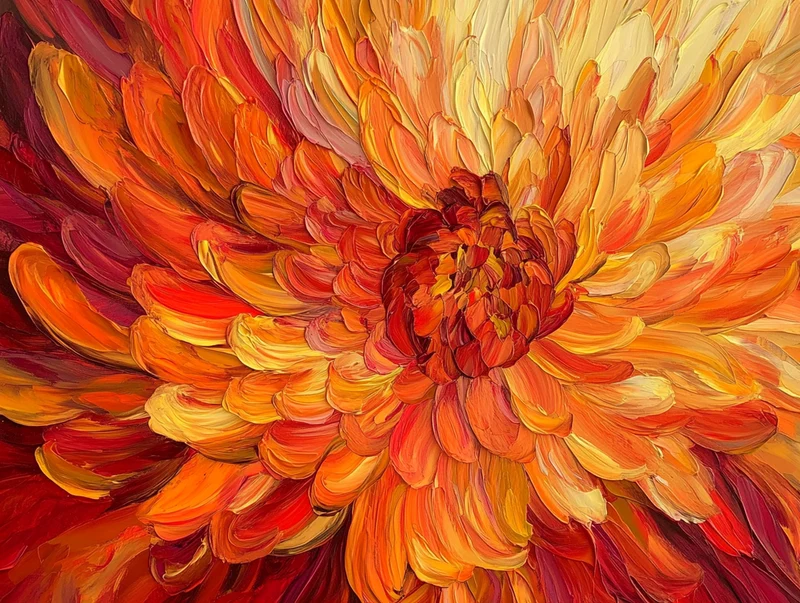 Chrysanthemum Burst