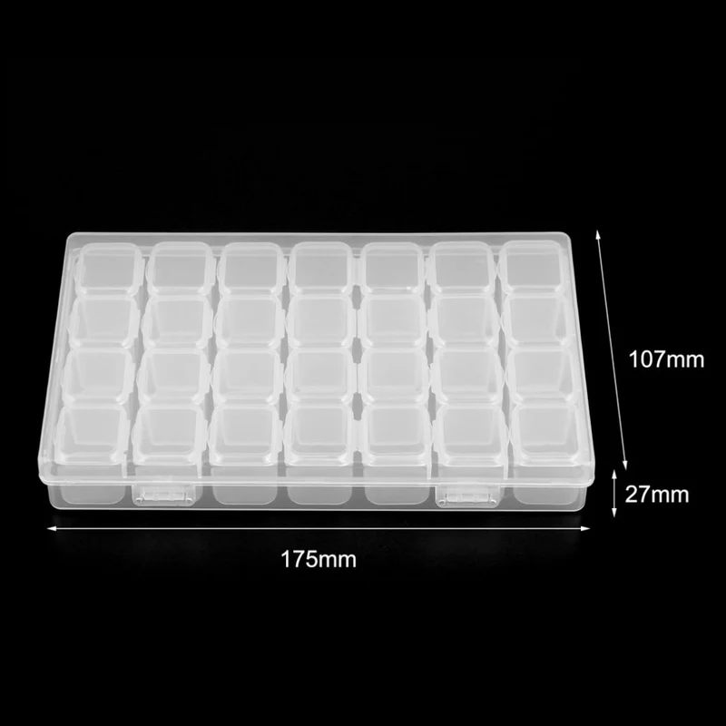 28-Slot Break-Apart Diamond Storage Box