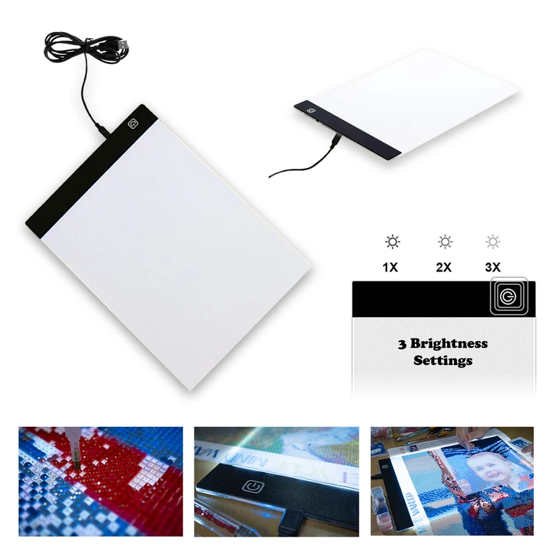 PWD Ultra-Thin 3.5mm A4 LED Light Box (Dimmable)